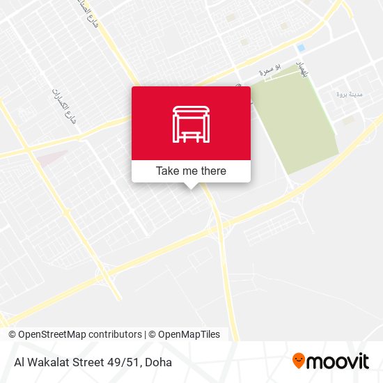 Al Wakalat Street 49/51 map