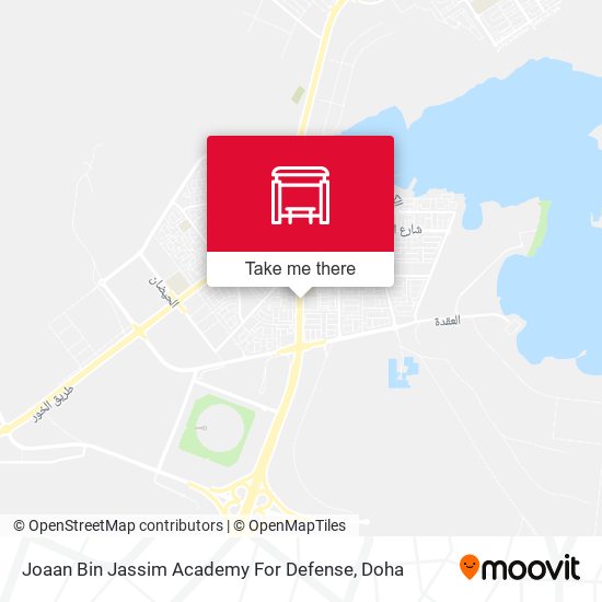 Joaan Bin Jassim Academy For Defense map