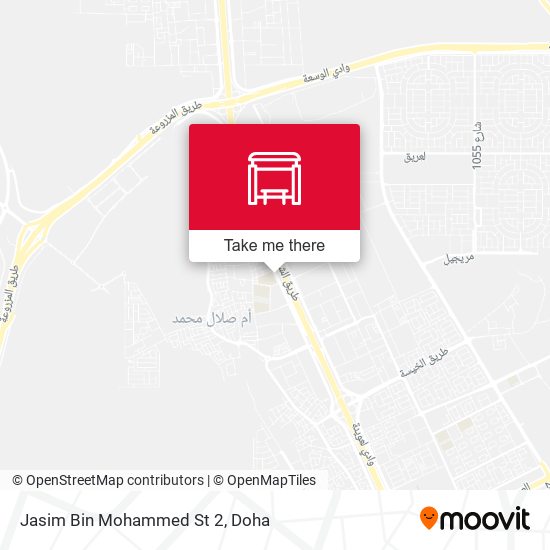 Jasim Bin Mohammed St 2 map