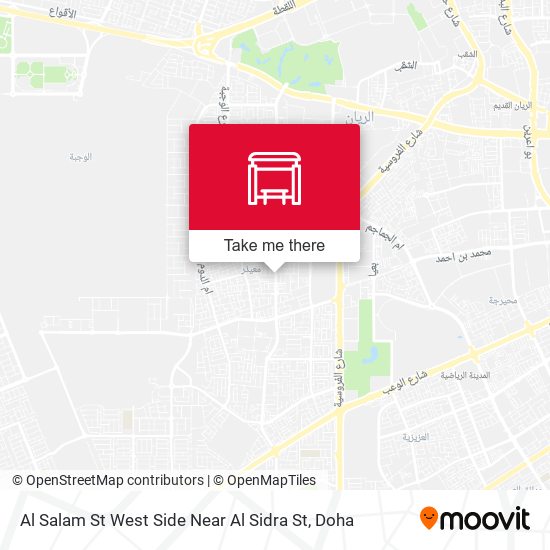 Al Salam St West Side Near Al Sidra St map
