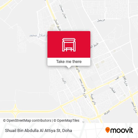 Shuail Bin Abdulla Al Attiya St map