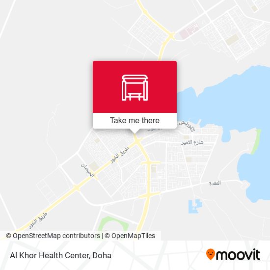 Al Khor Health Center map