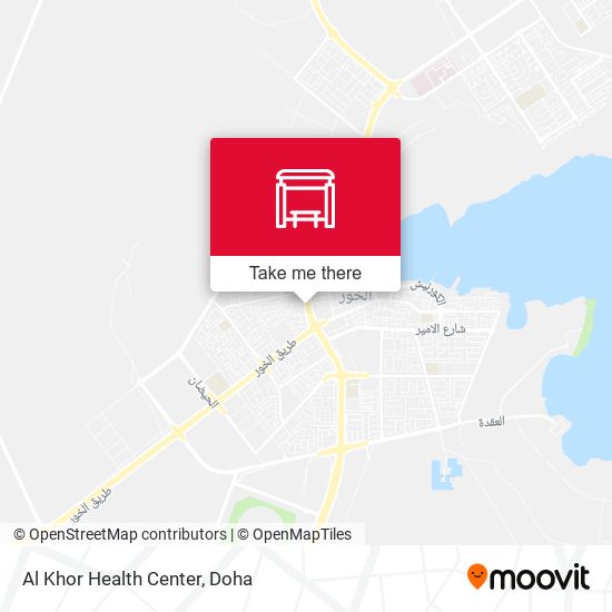 Al Khor Health Center map