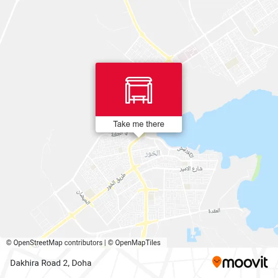 Dakhira Road 2 map