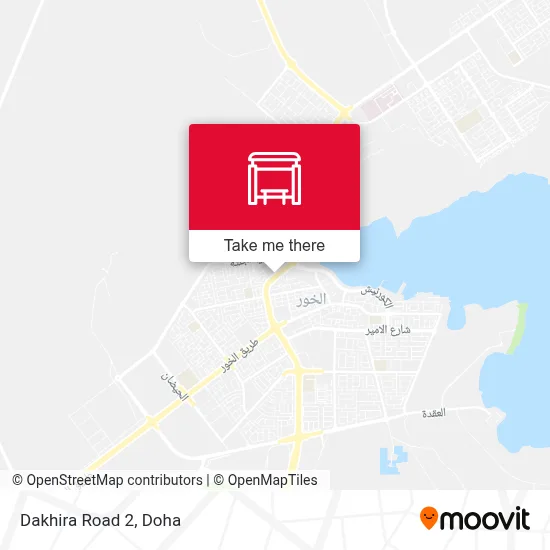 Dakhira Road 2 map