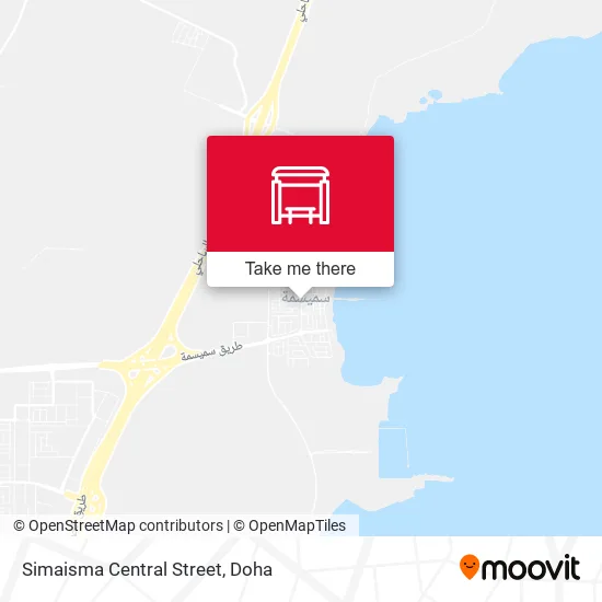 Simaisma Central Street map