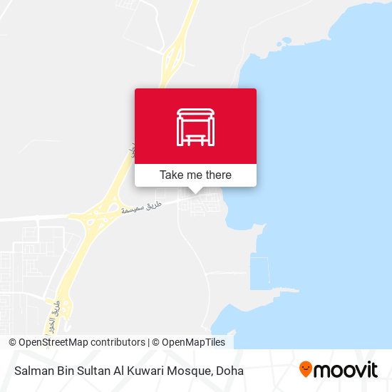 Salman Bin Sultan Al Kuwari Mosque map