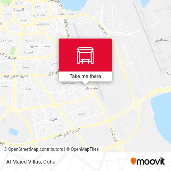 Al Majed Villas map