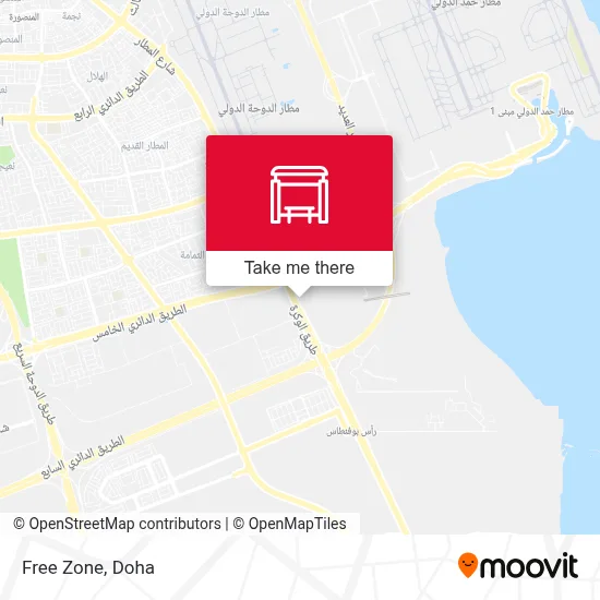 Free Zone map