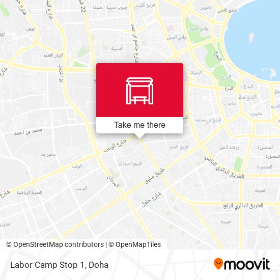 Labor Camp Stop 1 map
