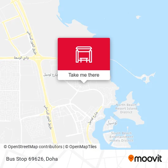 Bus Stop 69626 map