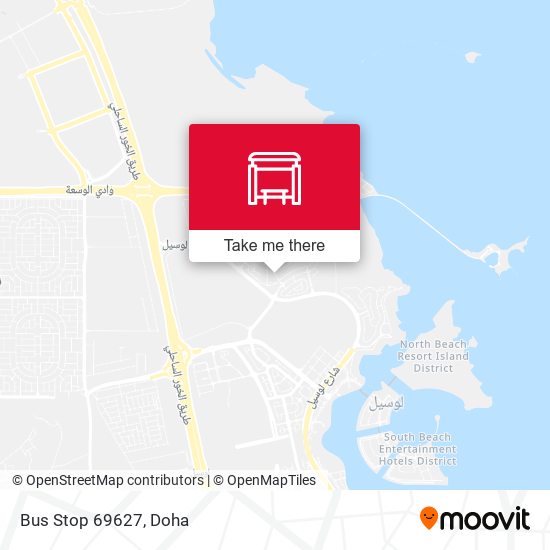 Bus Stop 69627 map