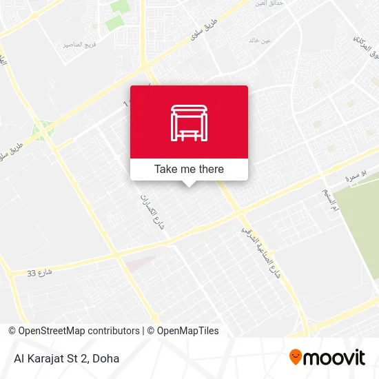 Al Karajat Street 2 map