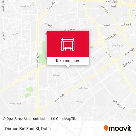 Osman Bin Zaid St map