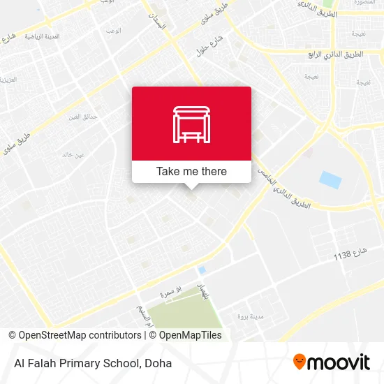 Al Falah Primary School map