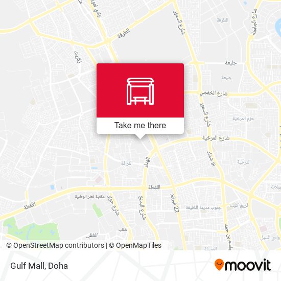 Gulf Mall map