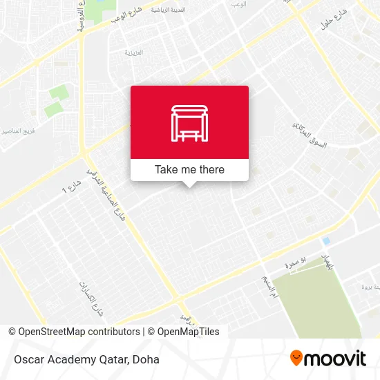 Oscar Academy Qatar map