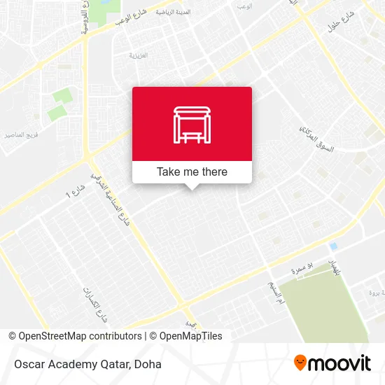 Oscar Academy Qatar map
