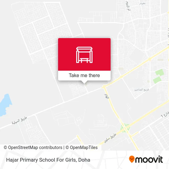 Hajar Primary School For Girls map