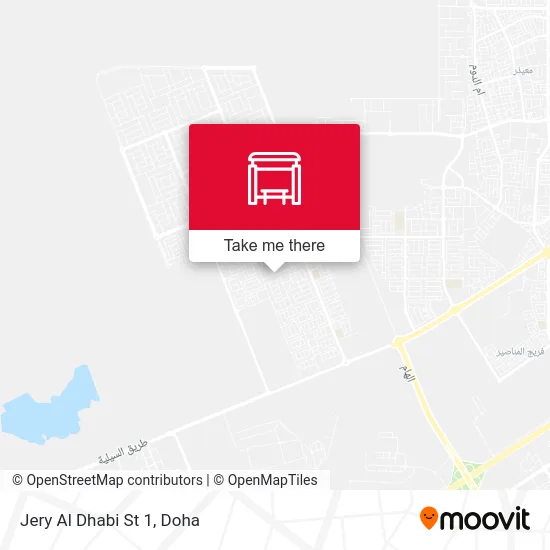 Jery Al Dhabi Street 1 map