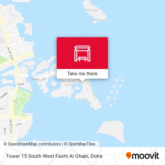 Tower 15 South West Fasht Al Ghabi map