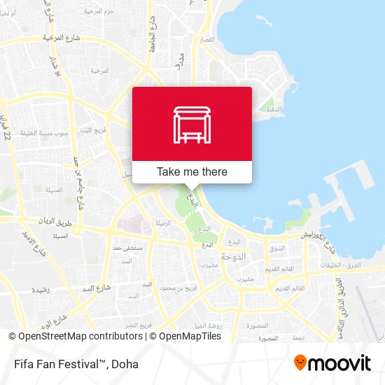 Fifa Fan Festival™ map