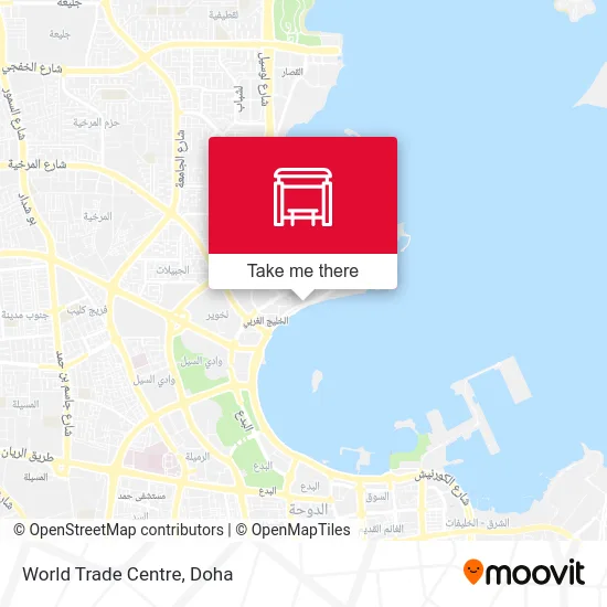 World Trade Centre map