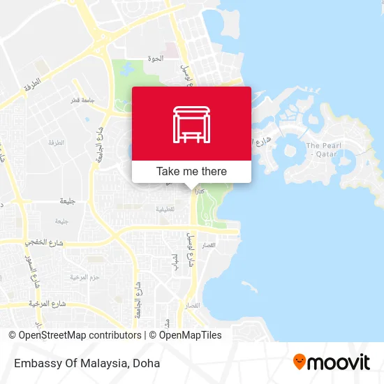 Embassy Of Malaysia map