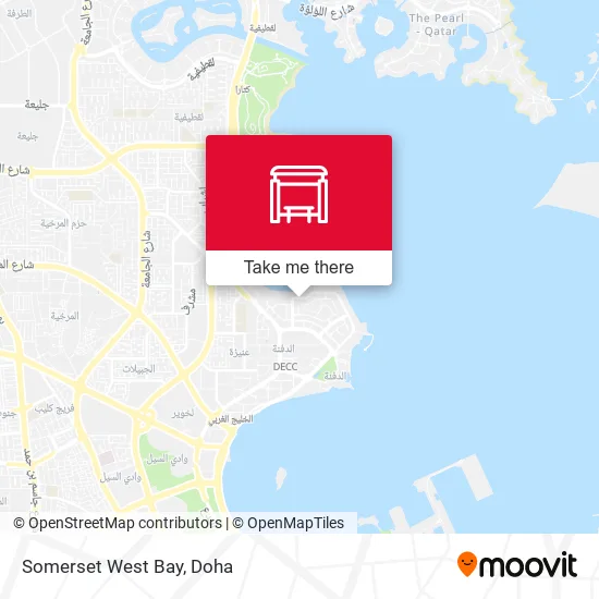 Somerset West Bay map