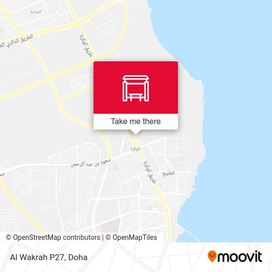 Al Wakrah P27 map