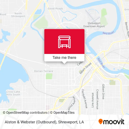 Mapa de Alston & Webster (Outbound)