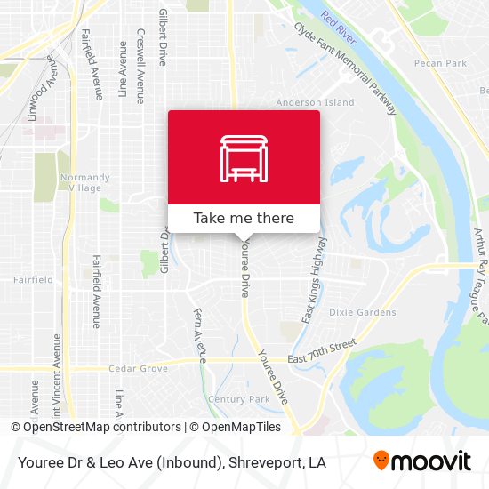 Mapa de Youree Dr  & Leo Ave (Inbound)