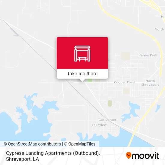 Mapa de Cypress Landing Apartments (Outbound)