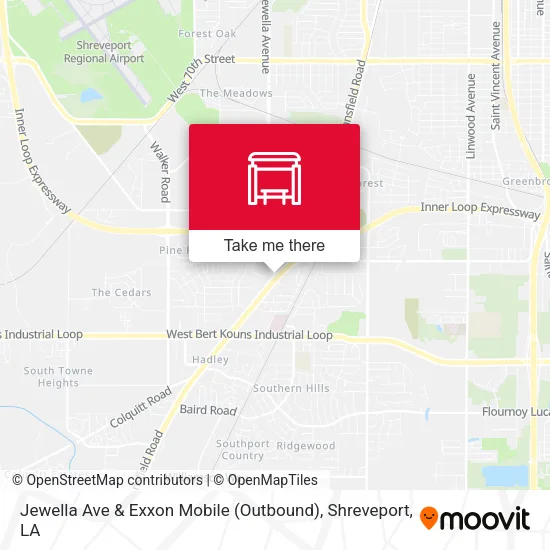Mapa de Jewella Ave & Exxon Mobile (Outbound)