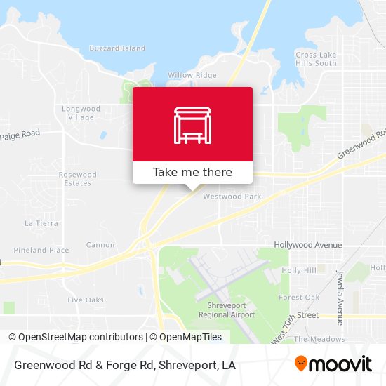 Mapa de Greenwood Rd & Forge Rd