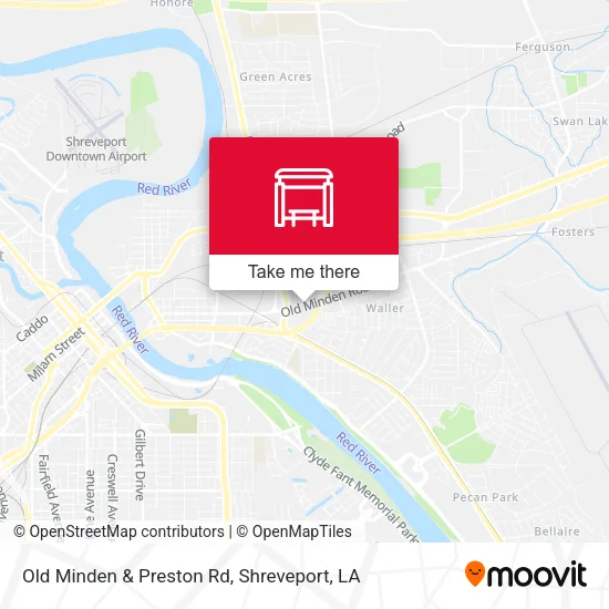 Mapa de Old Minden & Preston Rd