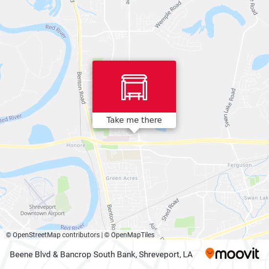 Mapa de Beene Blvd & Bancrop South Bank