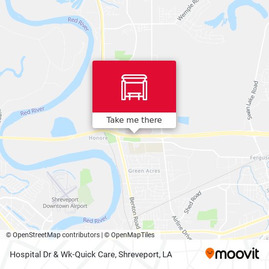 Hospital Dr & Wk-Quick Care map