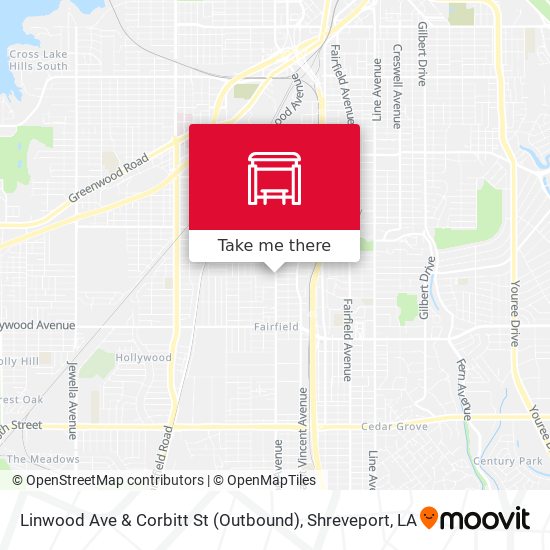 Linwood Ave & Corbitt St (Outbound) map