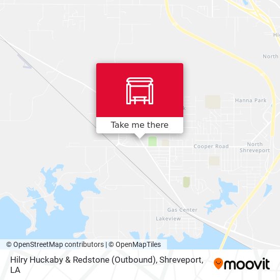Hilry Huckaby & Redstone (Outbound) map