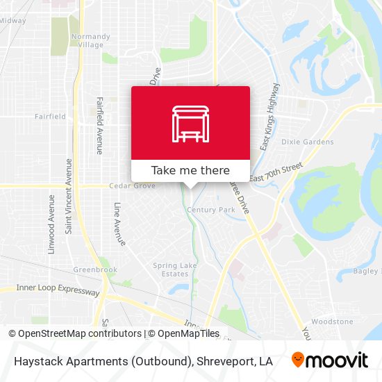 Haystack Apartments (Outbound) map