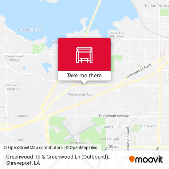 Greenwood Rd & Greenwood Ln (Outbound) map