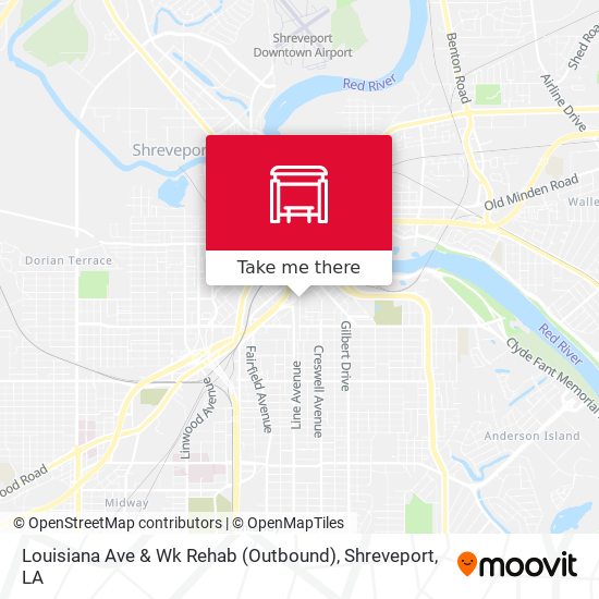 Louisiana Ave & Wk Rehab (Outbound) map