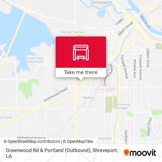 Greenwood Rd & Portland (Outbound) map