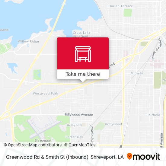 Greenwood Rd & Smith St (Inbound) map