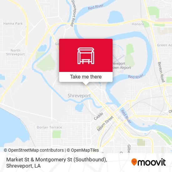 Market St & Montgomery St (Southbound) map