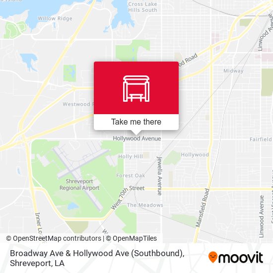 Broadway Ave & Hollywood Ave (Southbound) map