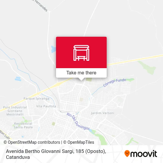 Avenida Bertho Glovanni Sargi, 185 (Oposto) map