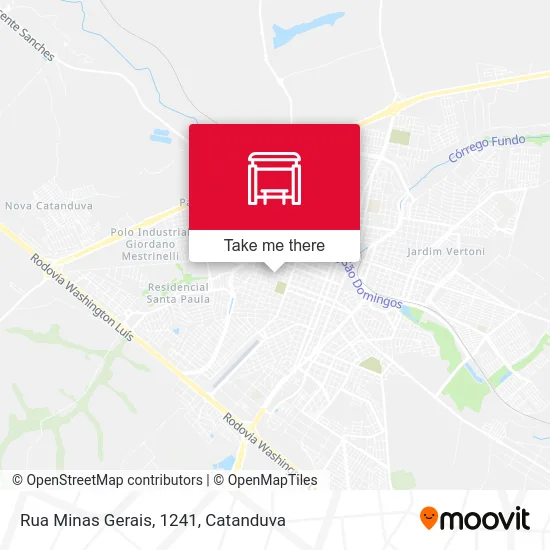 Rua Minas Gerais, 1241 map