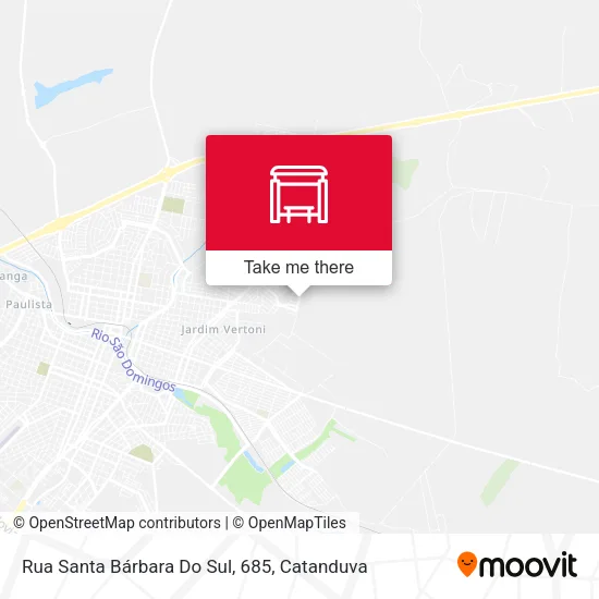 Rua Santa Bárbara Do Sul, 685 map